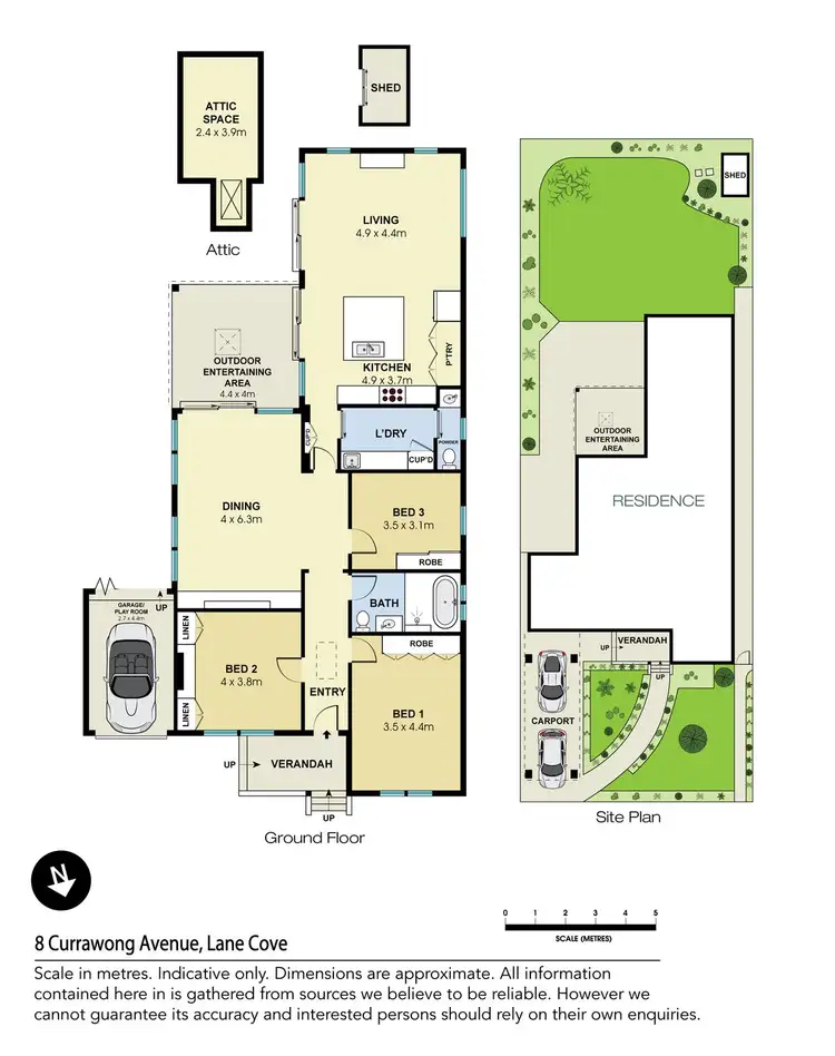 Floorplan of Homely house listing, 8 Currawong Avenue, Lane Cove NSW 2066
