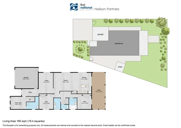 Floorplan of Homely house listing, 19 Empire Avenue, Drouin VIC 3818