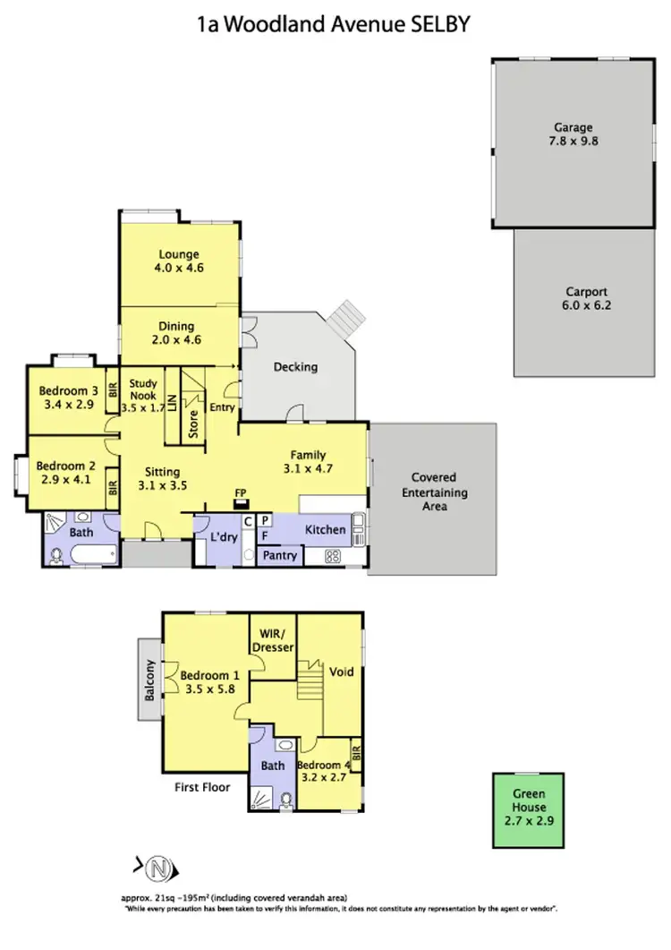 Floorplan of Homely house listing, 1A Woodland Grove, Selby VIC 3159