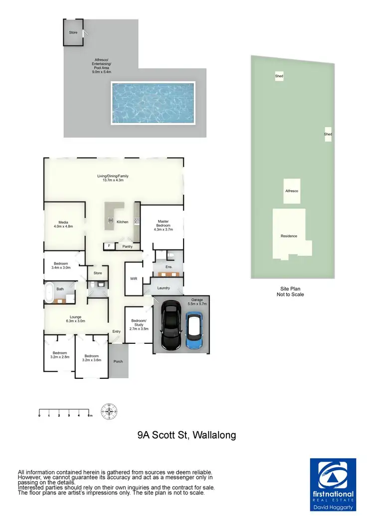 Floorplan of Homely house listing, 9A Scott Street, Wallalong NSW 2320