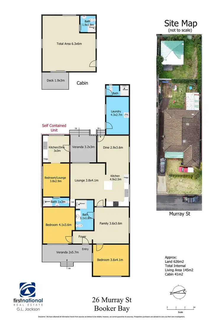 Floorplan of Homely house listing, 26 Murray Street, Booker Bay NSW 2257