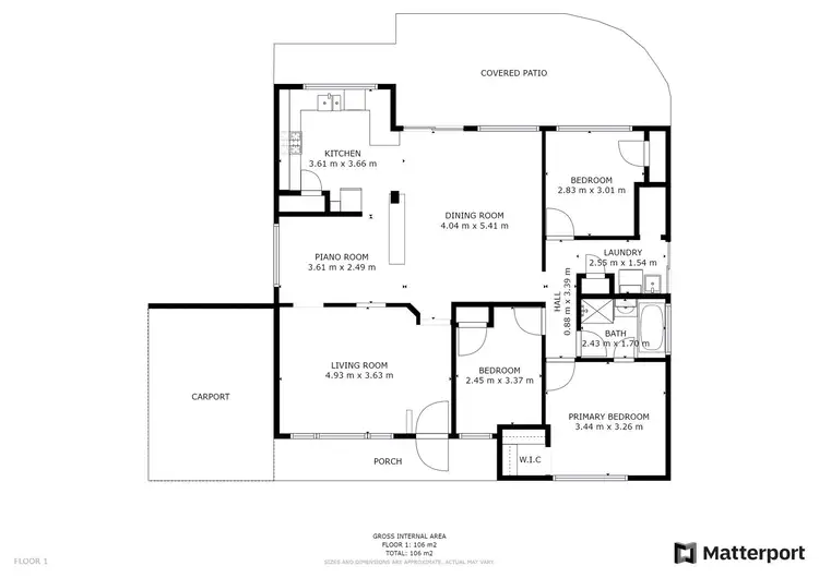 Floorplan of Homely other listing, 11 Shackleton Street, Bassendean WA 6054