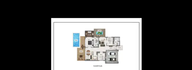 Floorplan of Homely house listing, 15 Sennfeld Close, Palm Cove QLD 4879