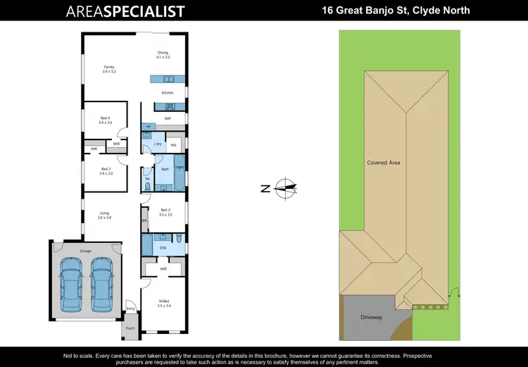 Floorplan of Homely house listing, 16 Great Banjo Street, Clyde North VIC 3978