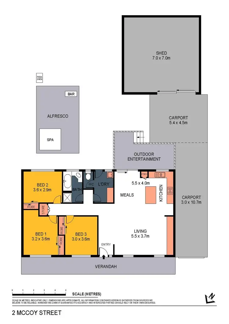 Floorplan of Homely house listing, 2 McCoy Street, California Gully VIC 3556