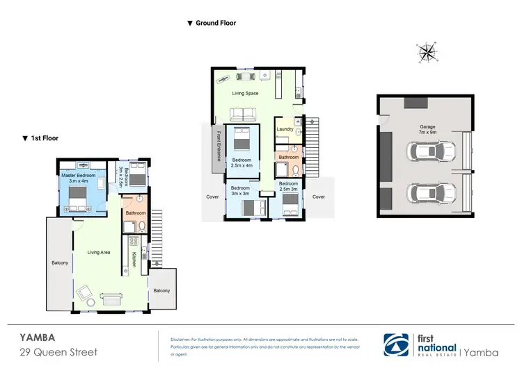 Floorplan of Homely house listing, 29 Queen Street, Yamba NSW 2464
