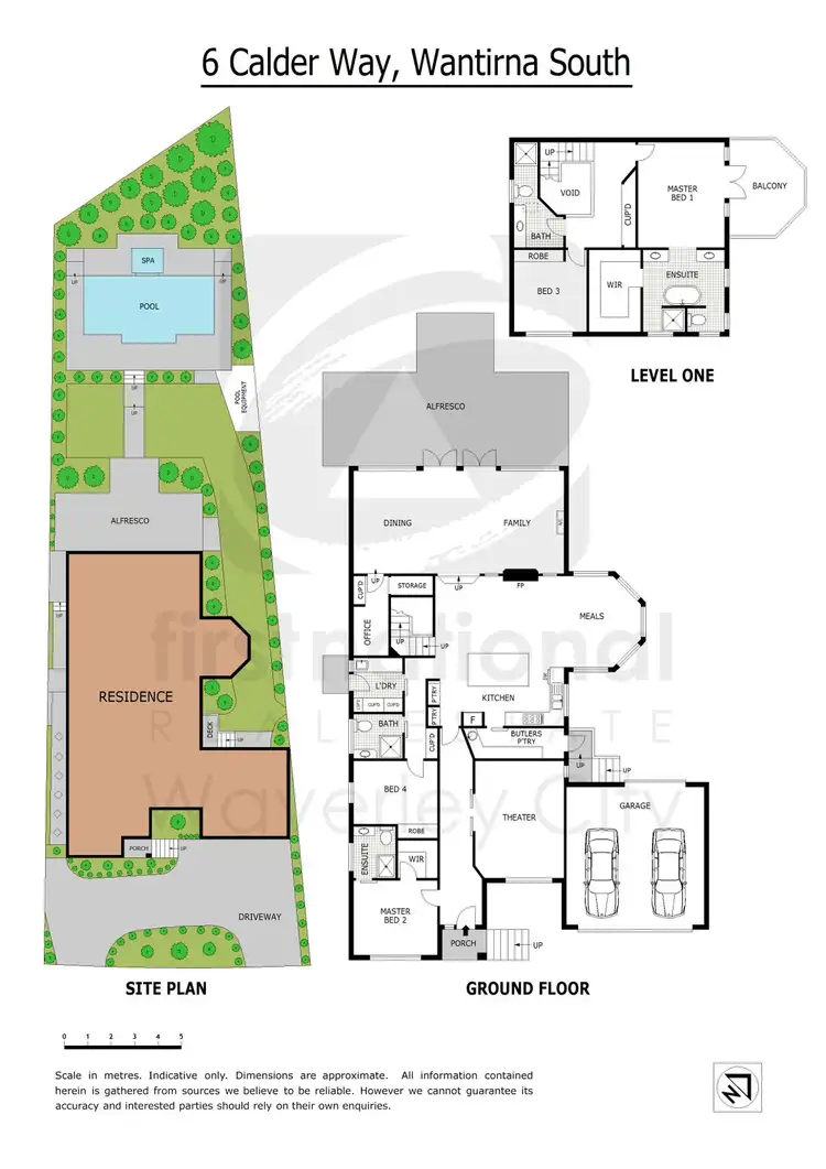 Floorplan of Homely house listing, 6 Calder Way, Wantirna South VIC 3152