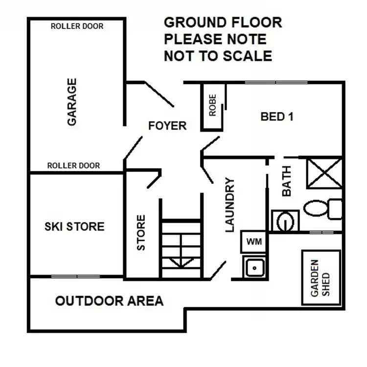 Floorplan of Homely townhouse listing, 9/10 Beloka close, Jindabyne NSW 2627