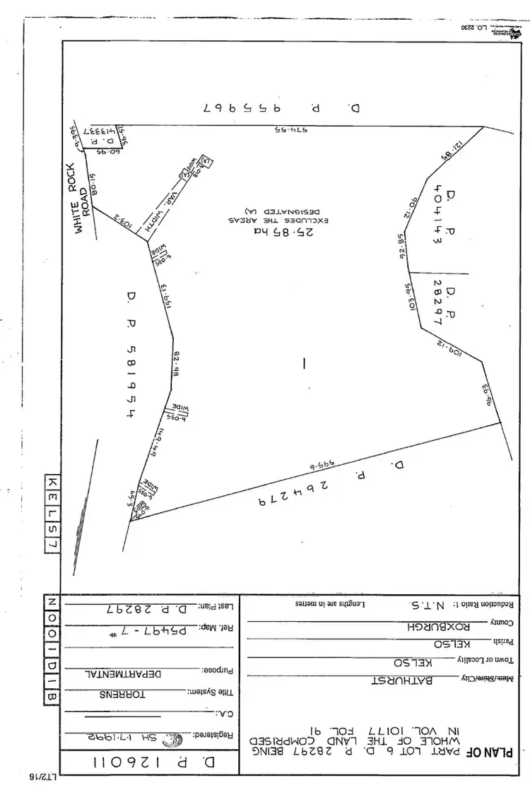 Floorplan of Homely rural property listing, 96 White Rock Road, White Rock NSW 2795