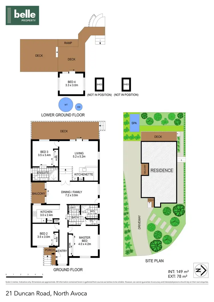 Floorplan of Homely house listing, 21 Duncan Road, North Avoca NSW 2260