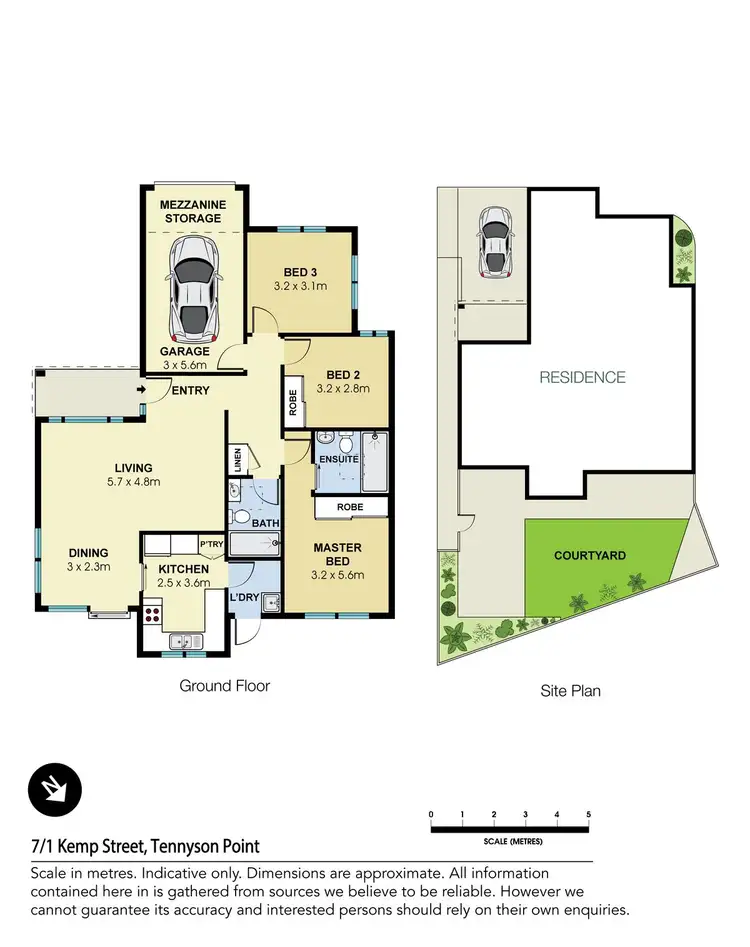 Floorplan of Homely villa listing, 7/1 Kemp Street, Tennyson Point NSW 2111