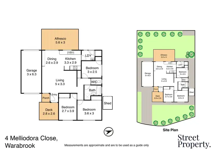 Floorplan of Homely house listing, 4 Melliodora Close, Warabrook NSW 2304