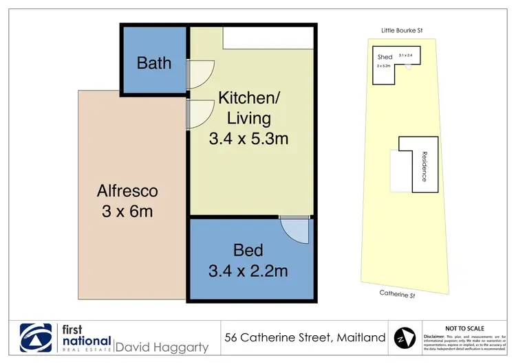 Floorplan of Homely house listing, 56 Catherine Street, Maitland NSW 2320