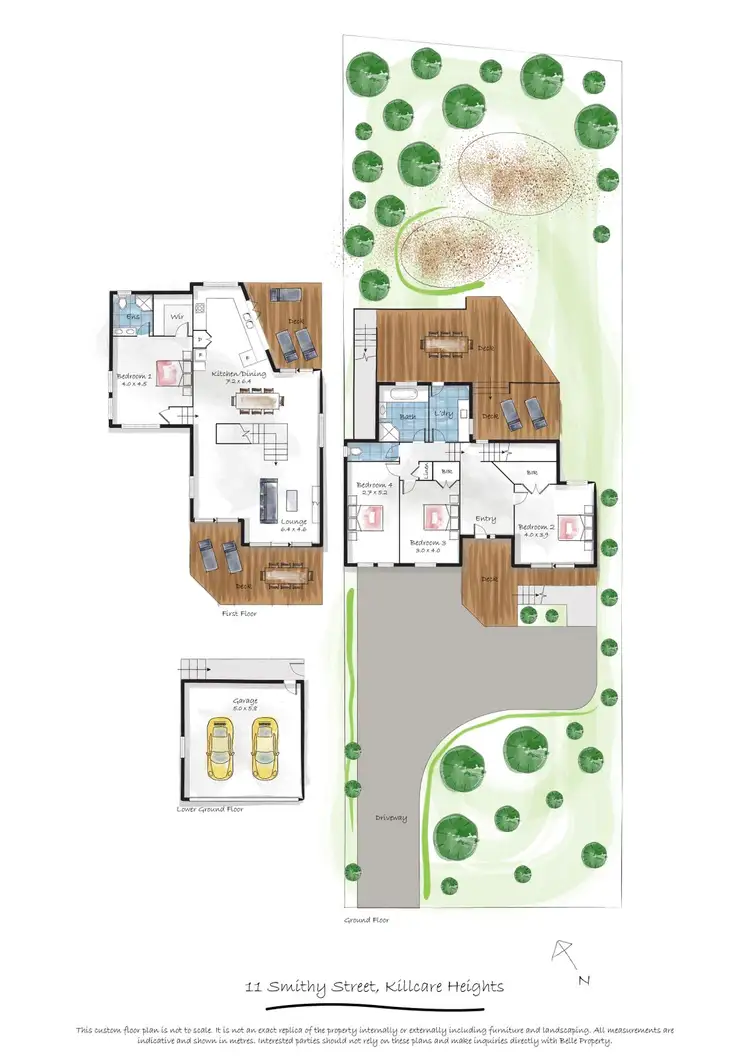 Floorplan of Homely house listing, 11 Smithy Street, Killcare Heights NSW 2257
