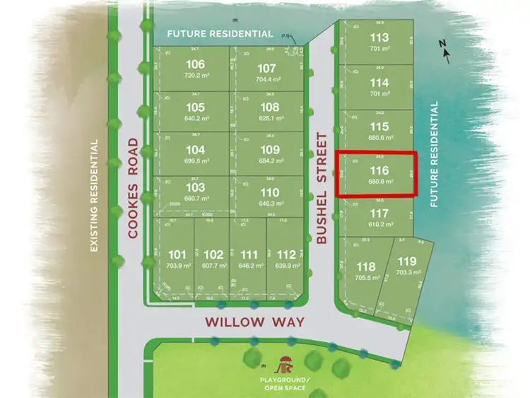 Floorplan of Homely land listing, 6 Bushell, Armidale NSW 2350