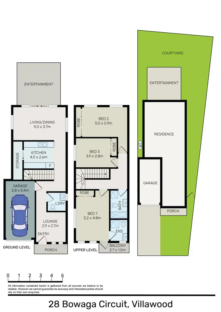 Floorplan of Homely house listing, 28 Bowaga Circuit, Villawood NSW 2163