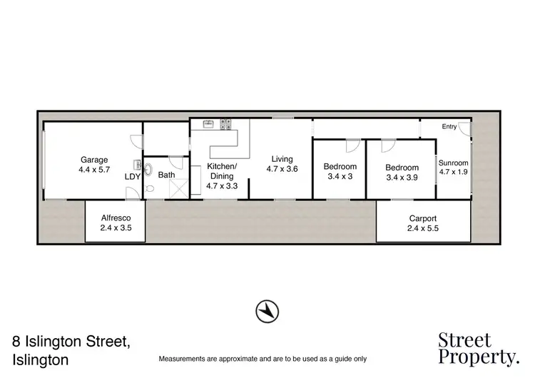 Floorplan of Homely house listing, 8 Islington Street, Islington NSW 2296