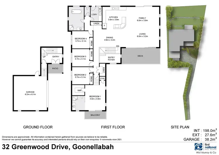 Floorplan of Homely house listing, 32 Greenwood Drive, Goonellabah NSW 2480