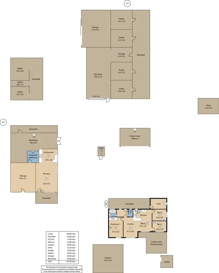 Floorplan of Homely house listing, 41 Dawkins Road, Two Wells SA 5501