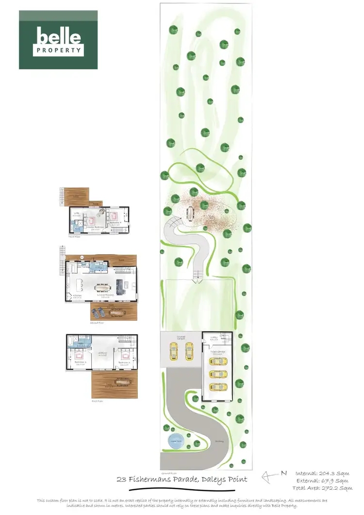 Floorplan of Homely house listing, 23 Fishermans Parade, Daleys Point NSW 2257
