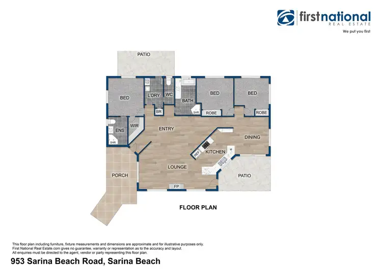 Floorplan of Homely house listing, 953 Sarina Beach Road, Sarina Beach QLD 4737
