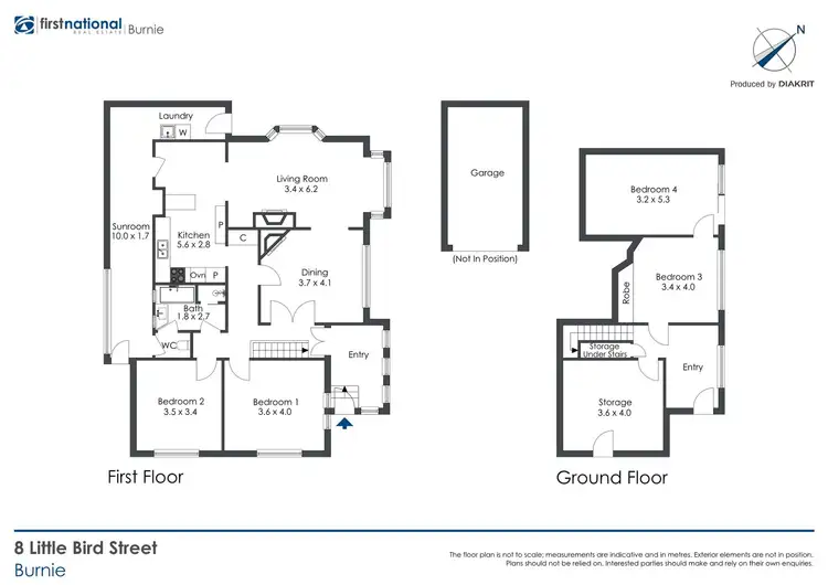 Floorplan of Homely house listing, 8 Little Bird Street, Burnie TAS 7320