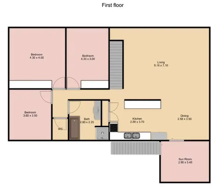 Floorplan of Homely house listing, 6 Anne Street, Gulliver QLD 4812