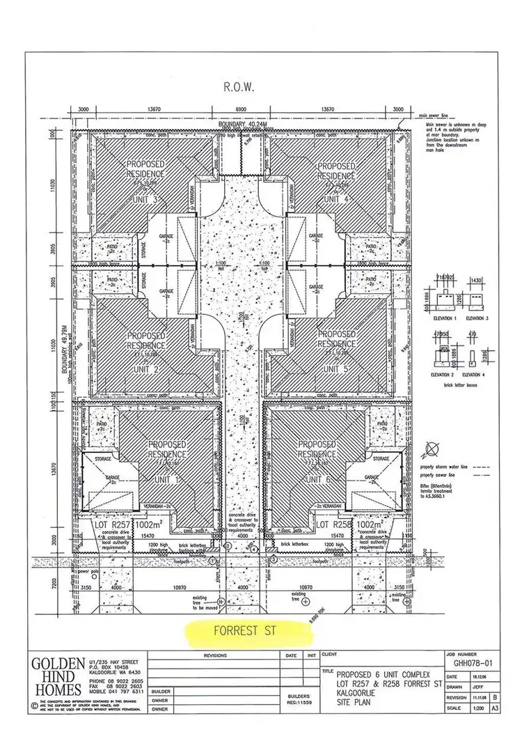 Floorplan of Homely house listing, 3/189 Forrest
Street, Kalgoorlie WA 6430