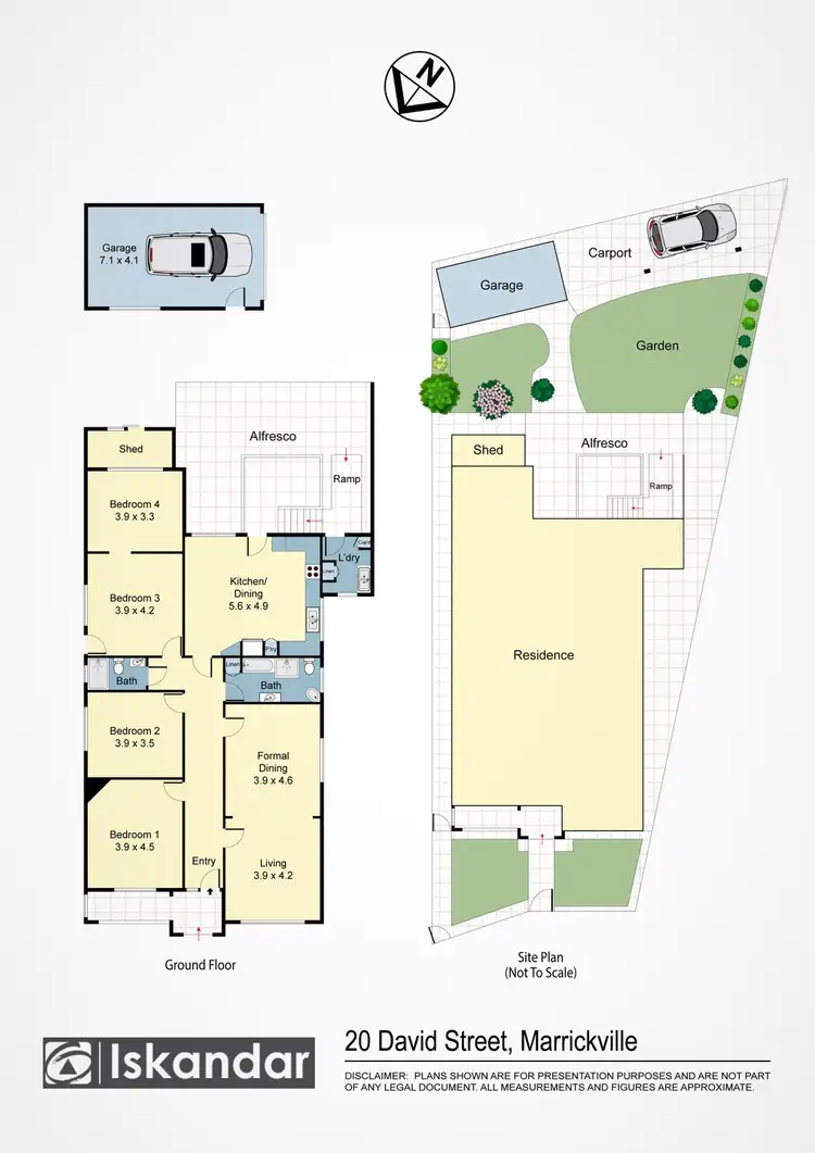 Floorplan of Homely house listing, 20 David Street, Marrickville NSW 2204