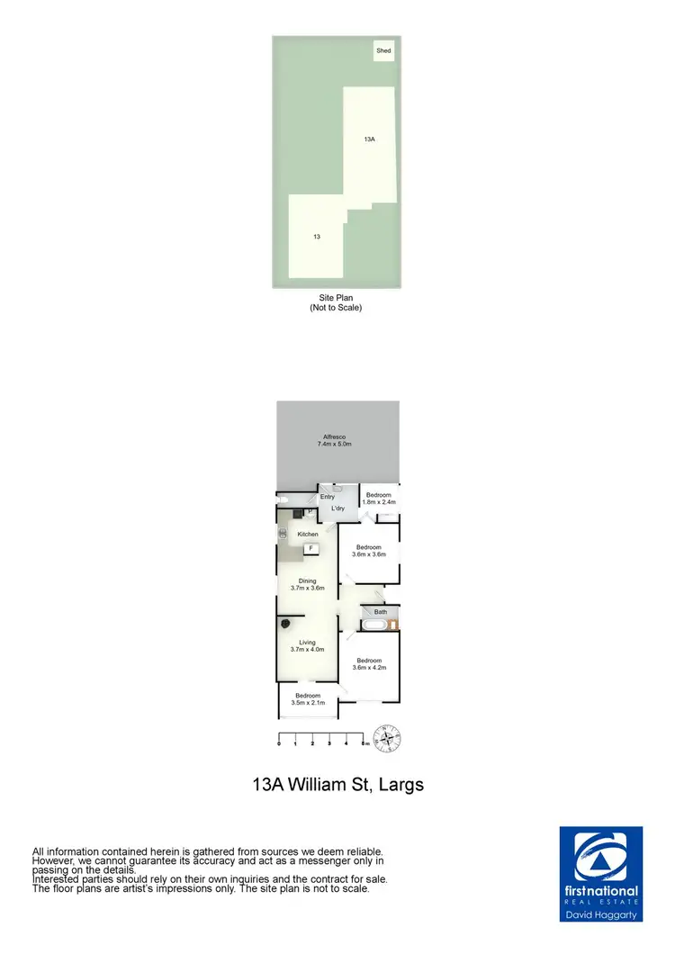 Floorplan of Homely house listing, 13 William Street, Largs NSW 2320