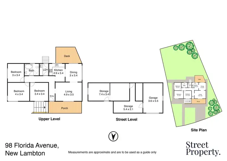 Floorplan of Homely house listing, 98 Florida Avenue, New Lambton NSW 2305