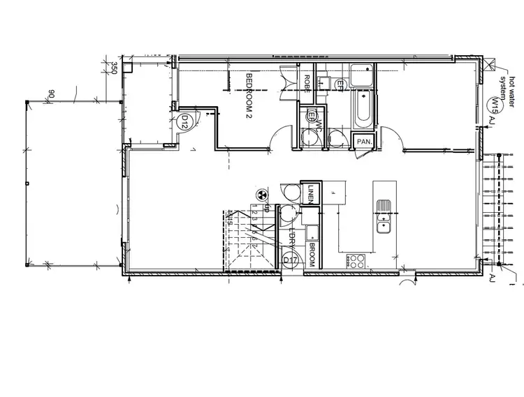 Floorplan of Homely townhouse listing, 3/10 Sunrise Court, Springvale South VIC 3172