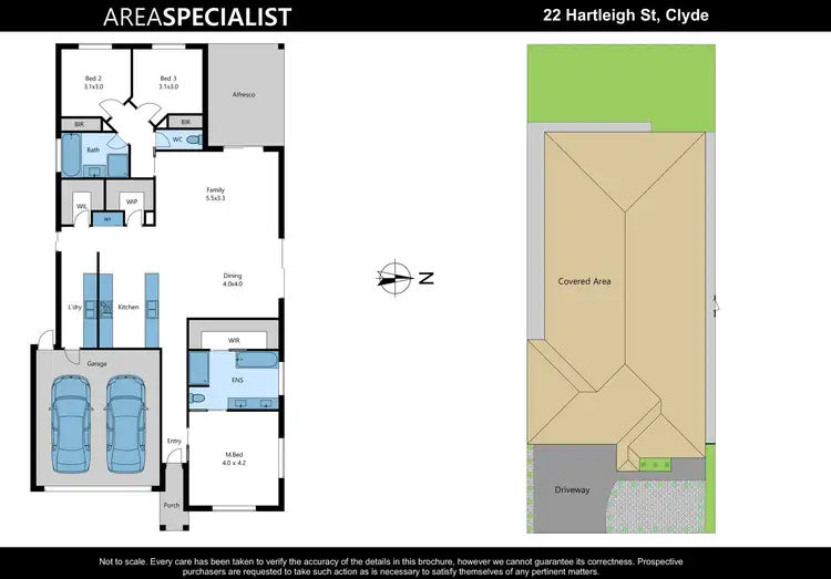 Floorplan of Homely house listing, 22 Hartleigh Street, Clyde VIC 3978