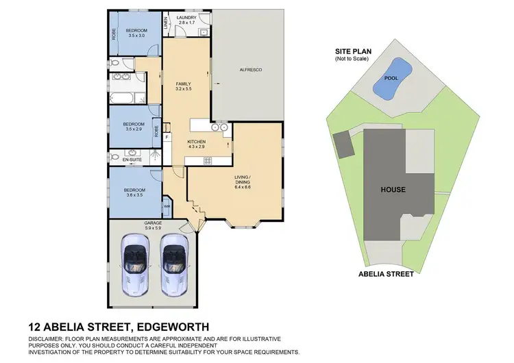 Floorplan of Homely house listing, 12 Abelia Street, Edgeworth NSW 2285