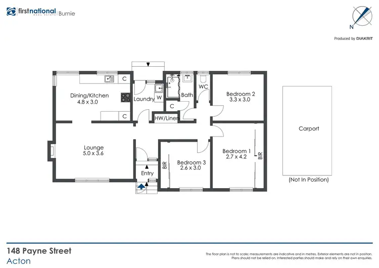 Floorplan of Homely house listing, 148 Payne Street, Acton TAS 7320
