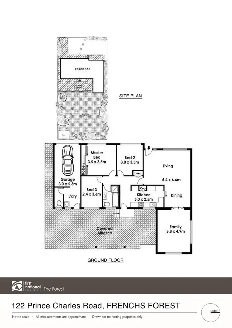 Floorplan of Homely house listing, 122 Prince Charles Road, Belrose NSW 2085