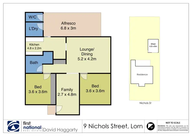 Floorplan of Homely house listing, 9 Nichols Street, Lorn NSW 2320