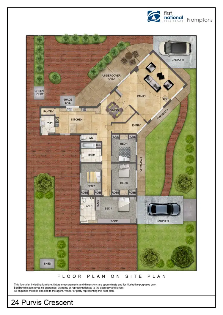 Floorplan of Homely house listing, 24 Purvis Crescent, Gillen NT 870