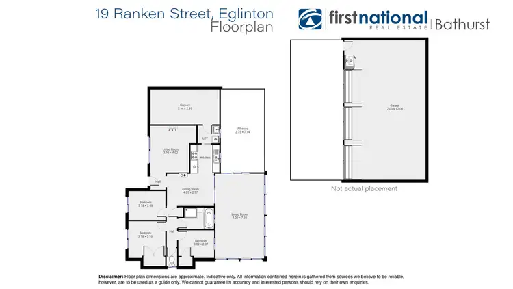 Floorplan of Homely house listing, 19 Ranken Street, Eglinton NSW 2795