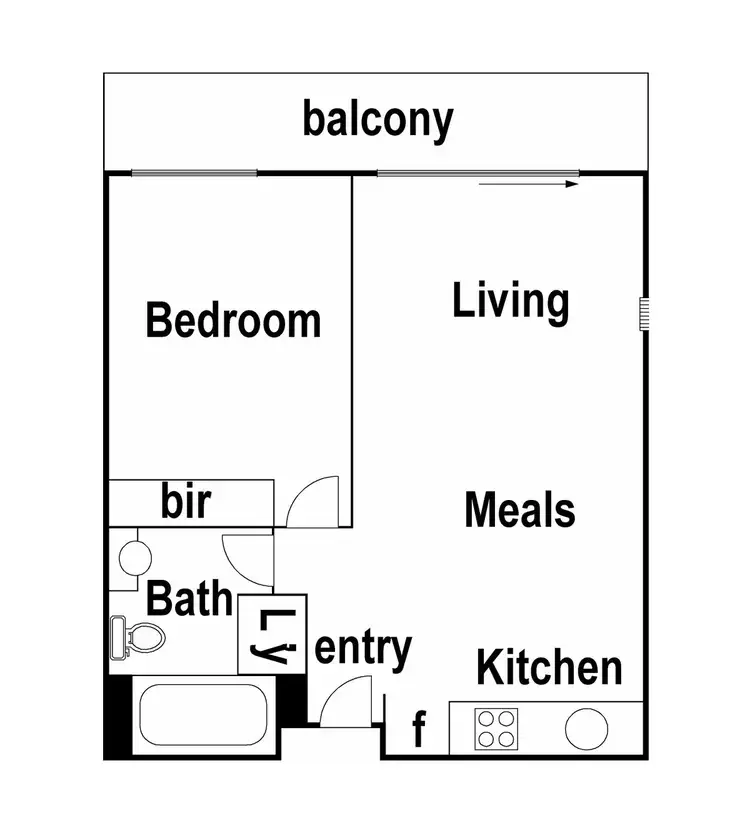 Floorplan of Homely apartment listing, 103/1142 Mount Alexander Road, Essendon VIC 3040
