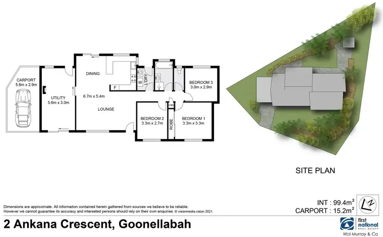 Floorplan of Homely house listing, 2 Ankana Crescent, Goonellabah NSW 2480