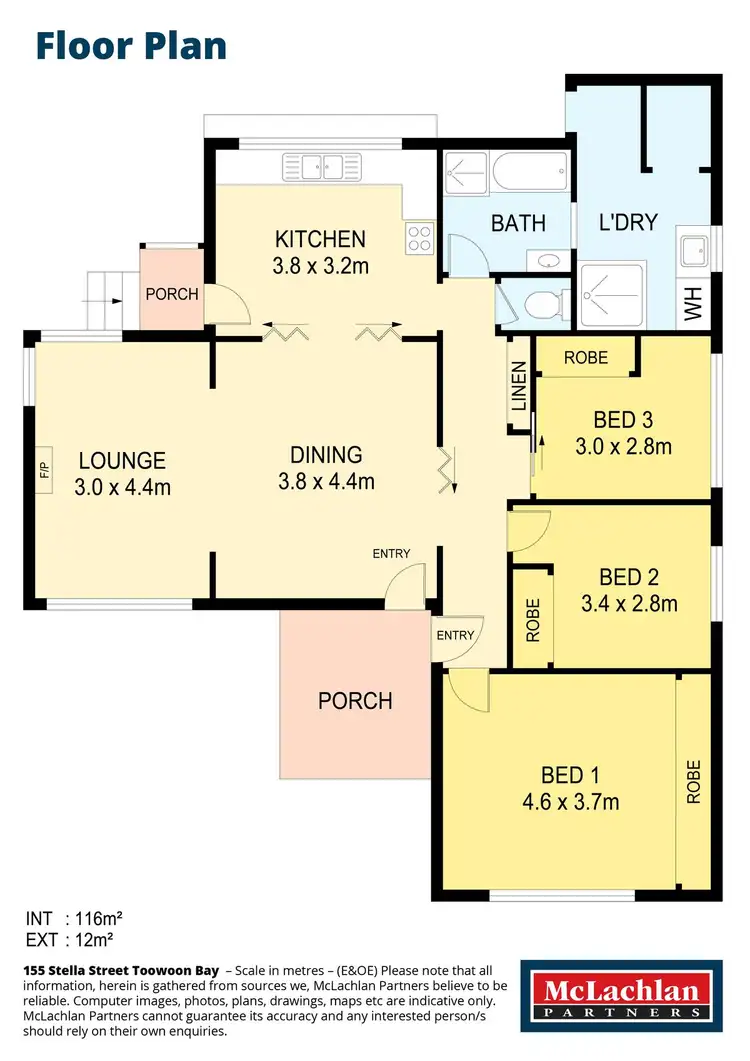 Floorplan of Homely house listing, 155 Stella Street, Toowoon Bay NSW 2261