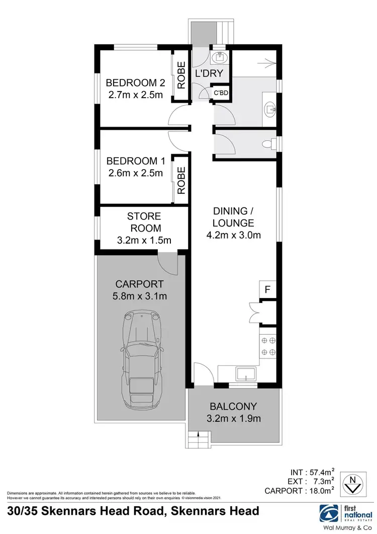 Floorplan of Homely house listing, 30/35 Skennars Head Road, Skennars Head NSW 2478