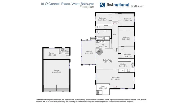 Floorplan of Homely house listing, 16 O'Connell Place, Windradyne NSW 2795