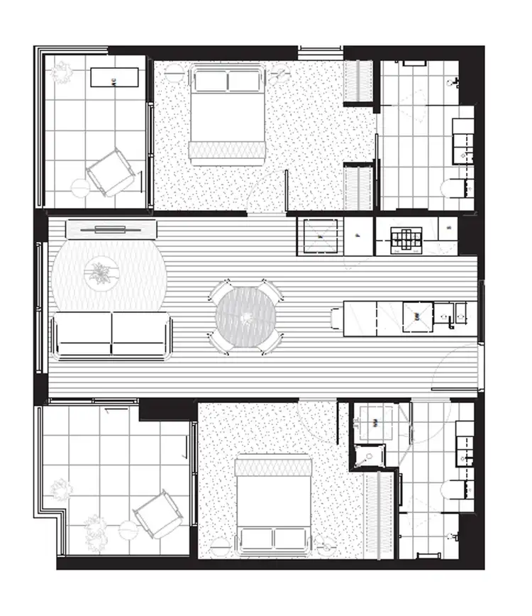 Floorplan of Homely apartment listing, B603/1408 Centre Road, Clayton South VIC 3169