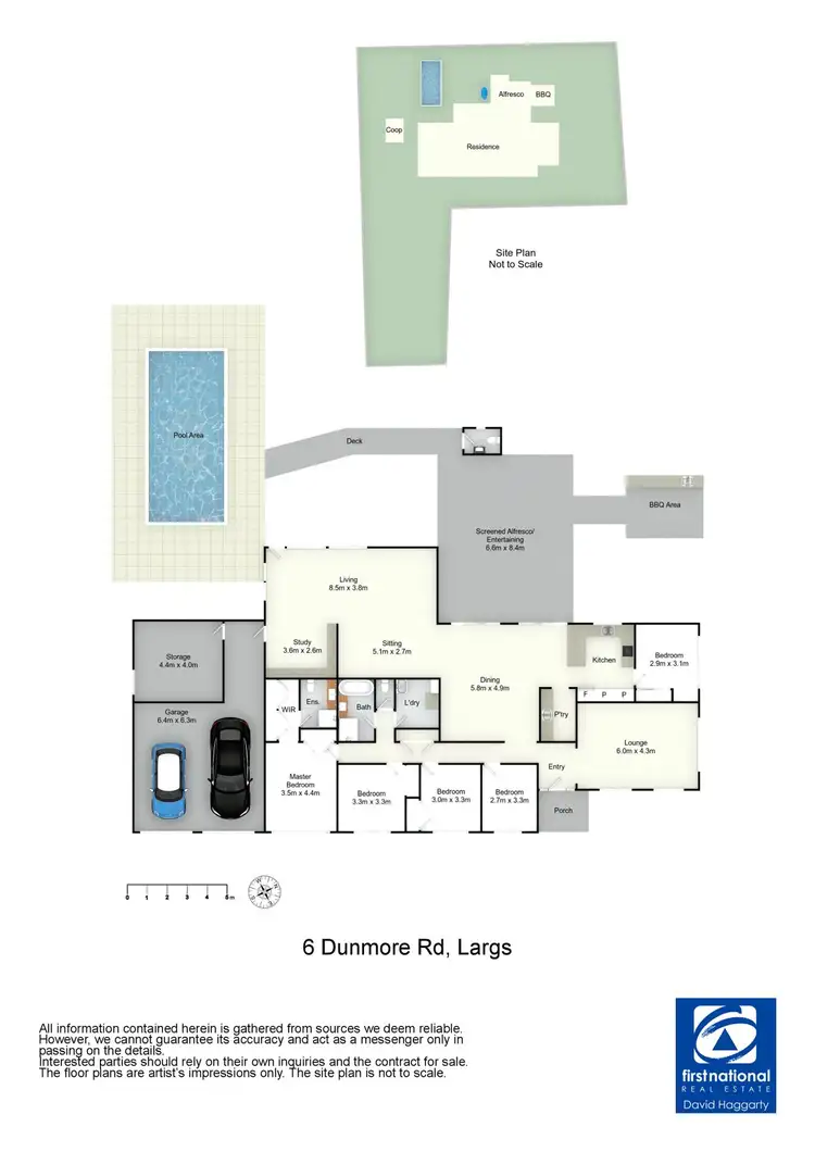 Floorplan of Homely house listing, 6 Dunmore Rd, Largs NSW 2320