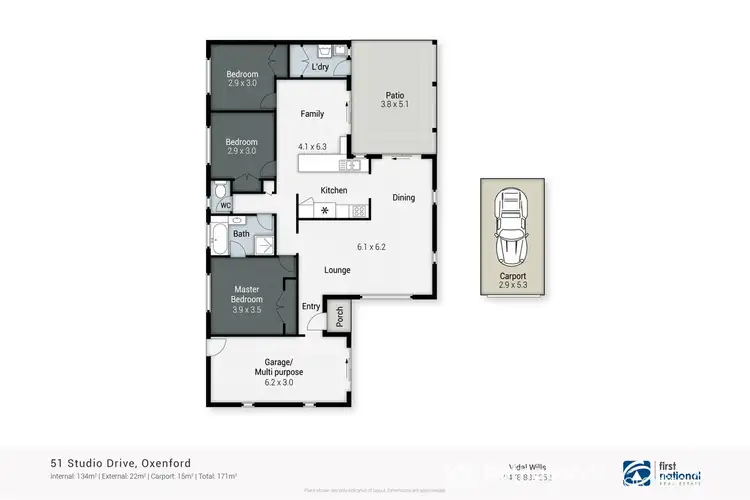 Floorplan of Homely house listing, 51 Studio Drive, Oxenford QLD 4210