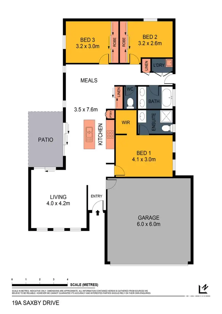 Floorplan of Homely house listing, 19A Saxby Drive, Strathfieldsaye VIC 3551