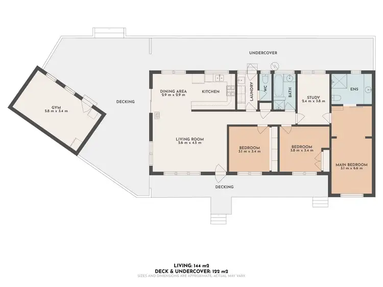 Floorplan of Homely house listing, 5 Stringybark Road, Cockatoo VIC 3781