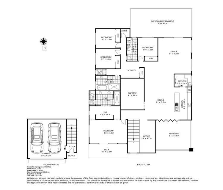 Floorplan of Homely house listing, 27 Sportsman Drive, Kleinton QLD 4352